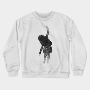 Banksy Girl Urban Grafitti Crewneck Sweatshirt